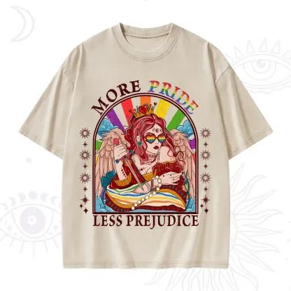 Purplehecate More Pride Less Prejudice Washed T-Shirt