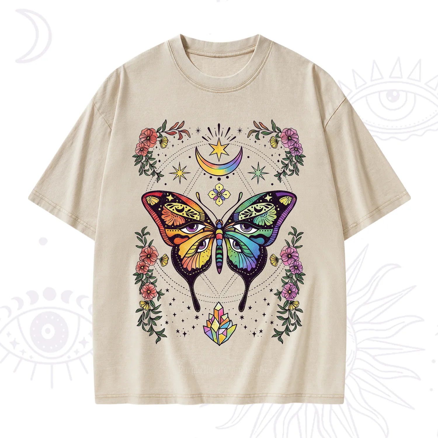 Purplehecate I Am Opening Pride Washed T-Shirt