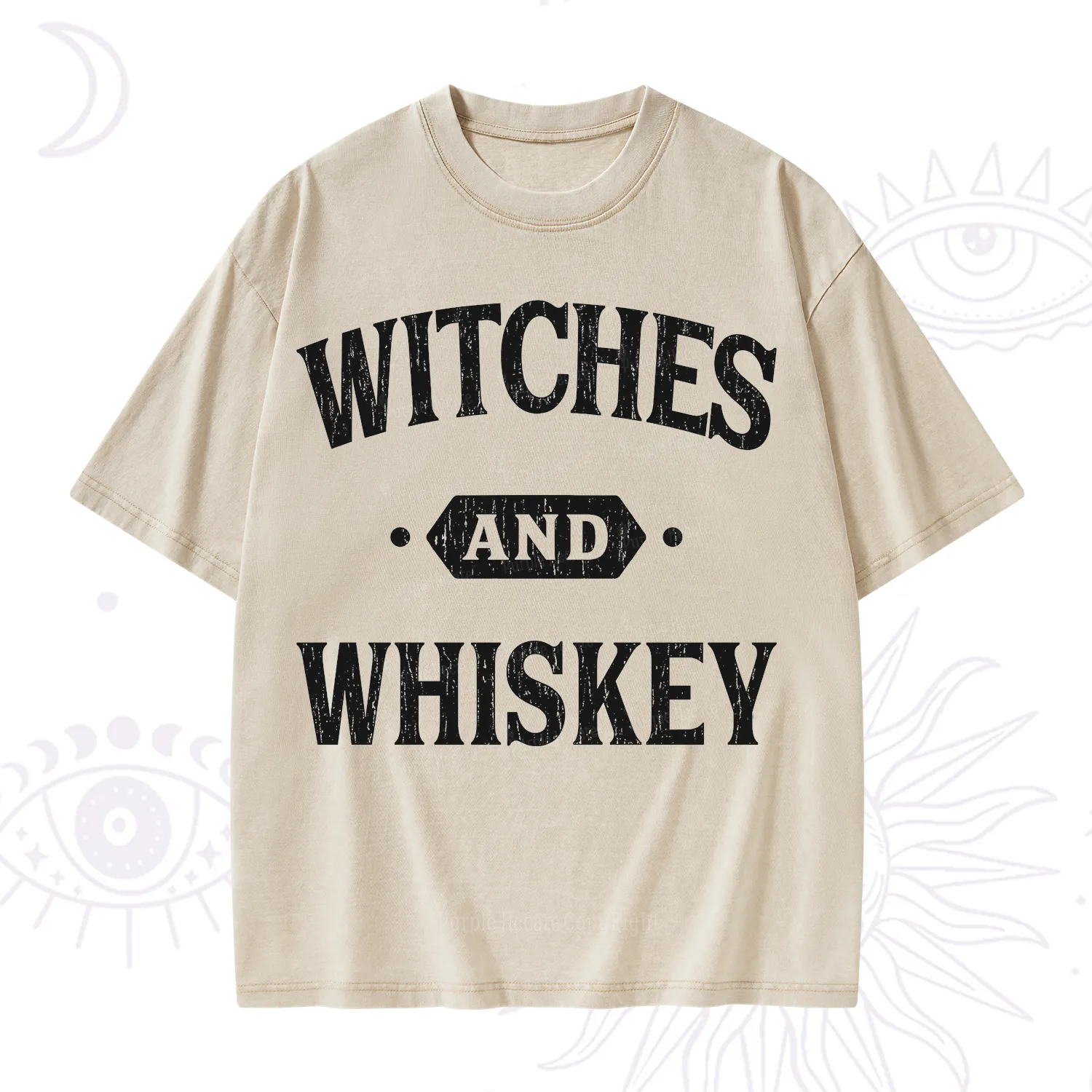 Purplehecate Witches and Whiskey Washed T-Shirt