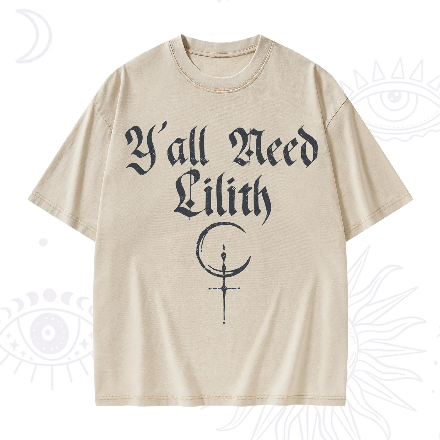 Purplehecate Y'all Need Lilith Washed T-Shirt