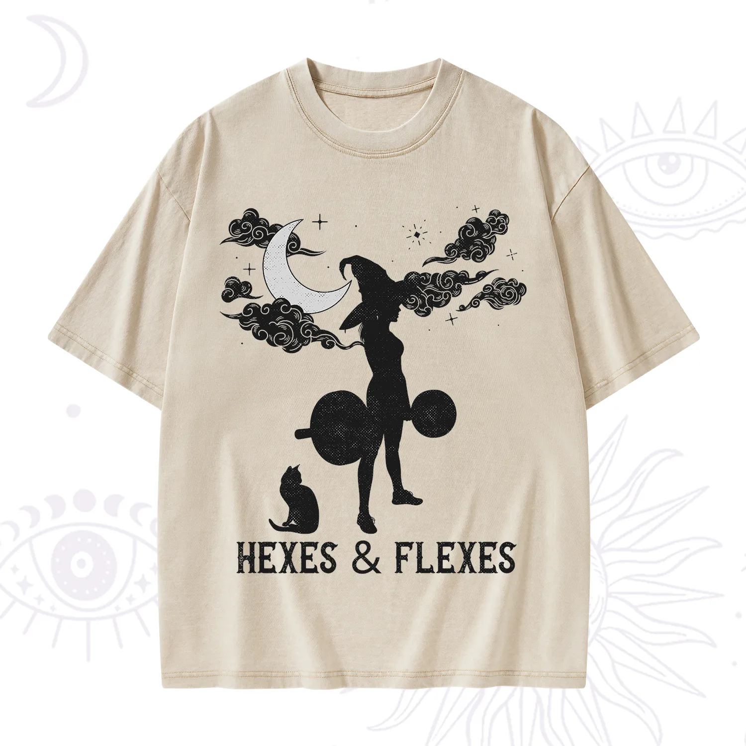 Purplehecate Witchy Workout Washed T-Shirt