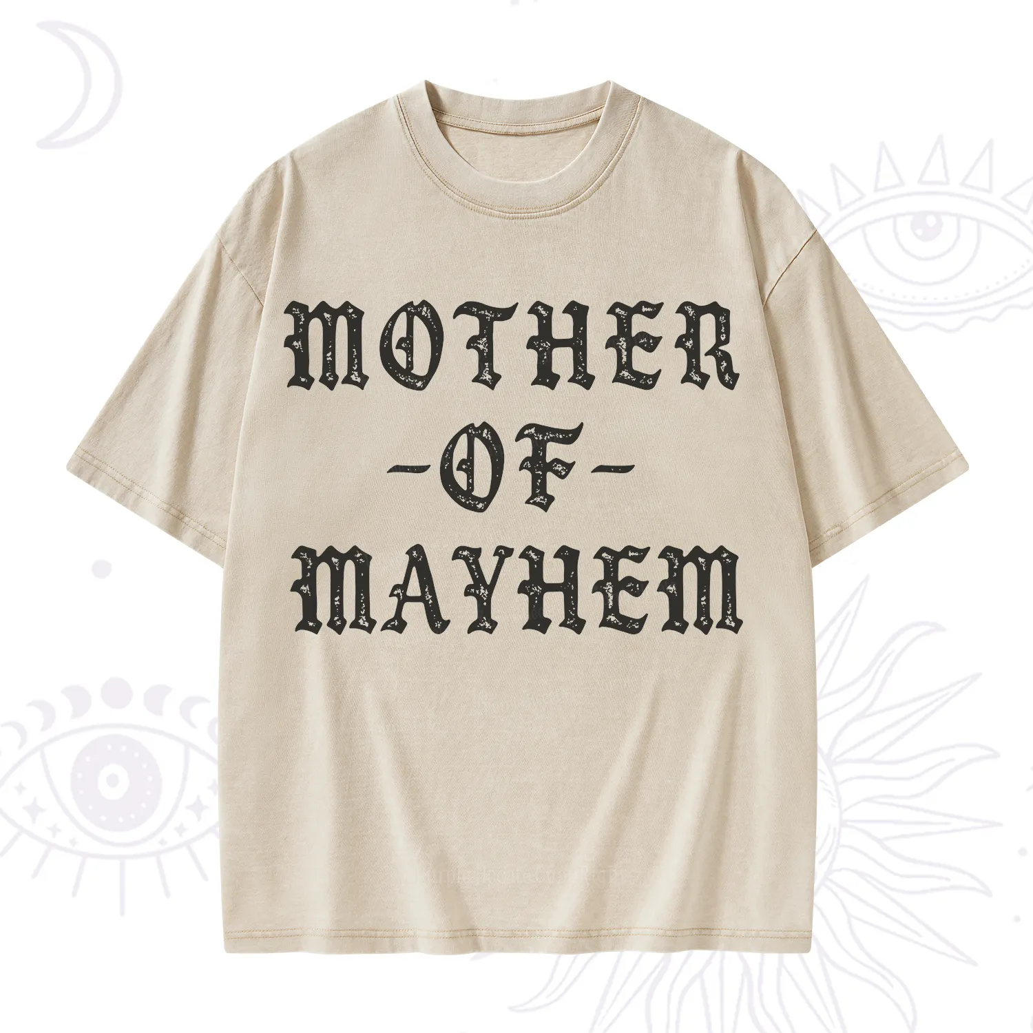Purplehecate Mother of Mayhem Washed T-Shirt