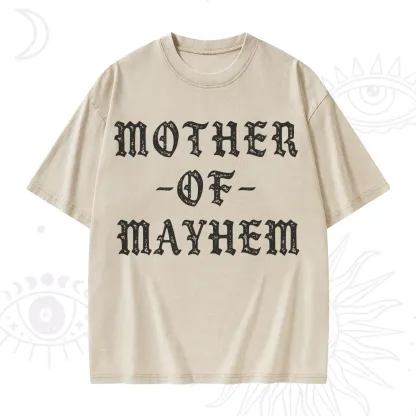 Purplehecate Mother of Mayhem Washed T-Shirt
