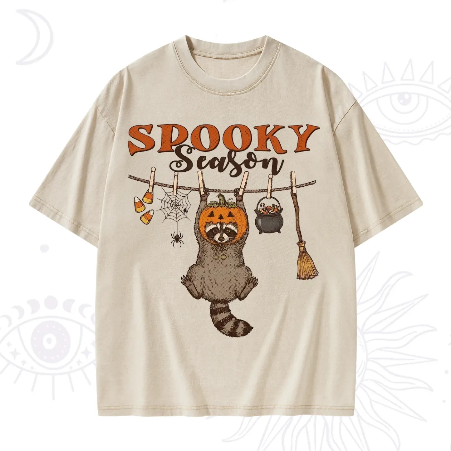 Purplehecate Spooky Season Washed T-Shirt