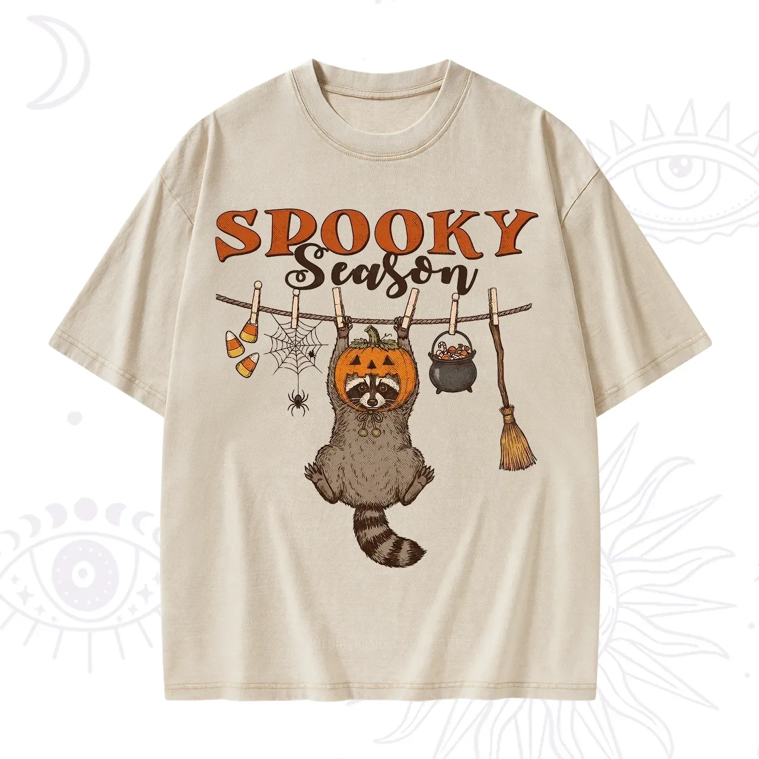 Purplehecate Spooky Season Washed T-Shirt