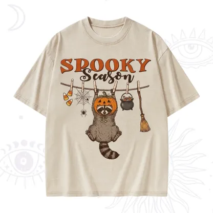 Purplehecate Spooky Season Washed T-Shirt