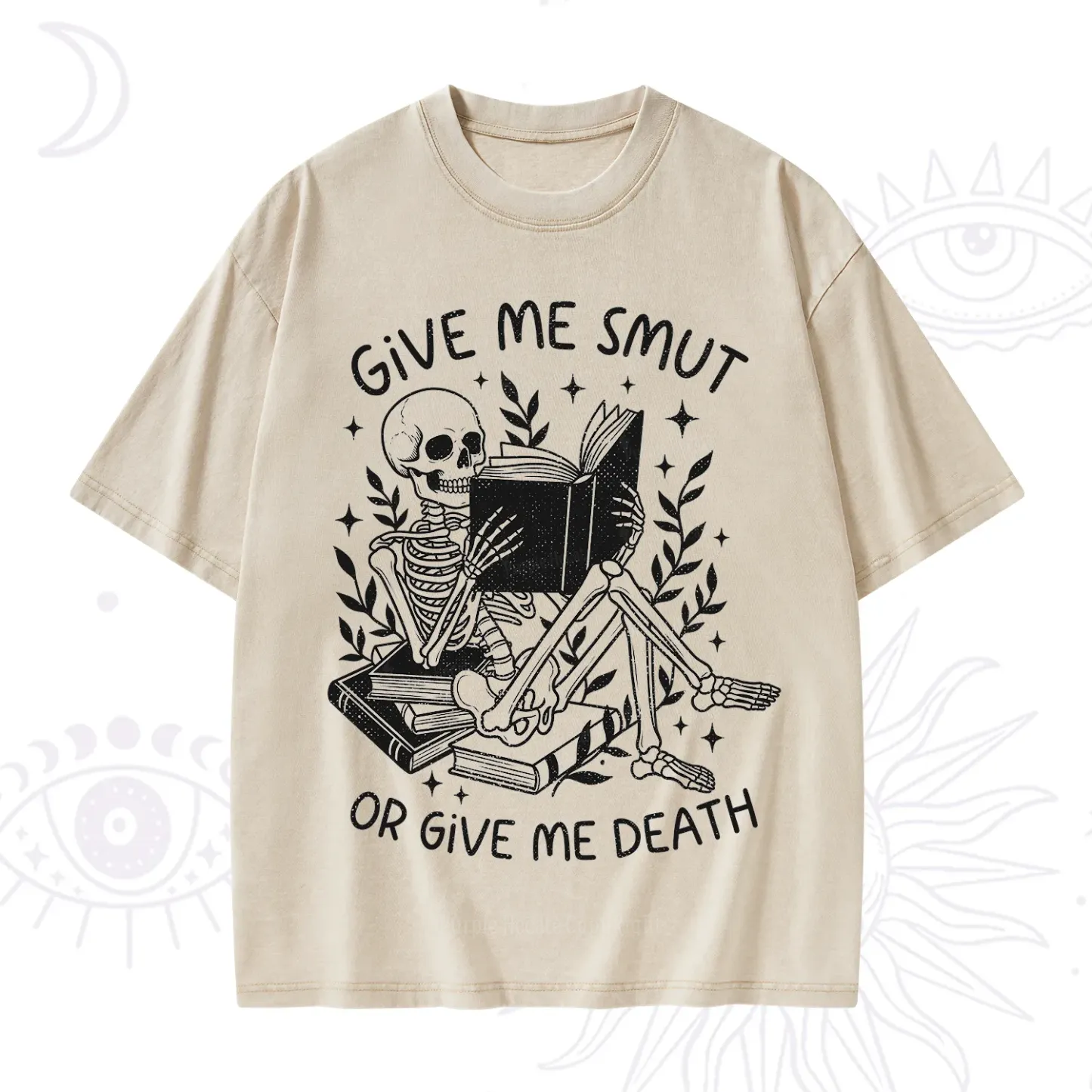 Purplehecate Give Me Smut Or Give Me Death Washed T-Shirt