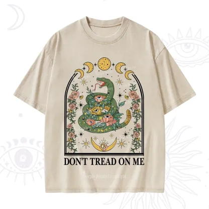 Purplehecate Don't Tread On Me Washed T-Shirt