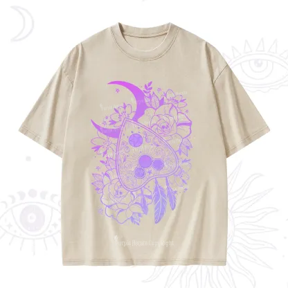 Purplehecate Neon Ouija Washed T-Shirt