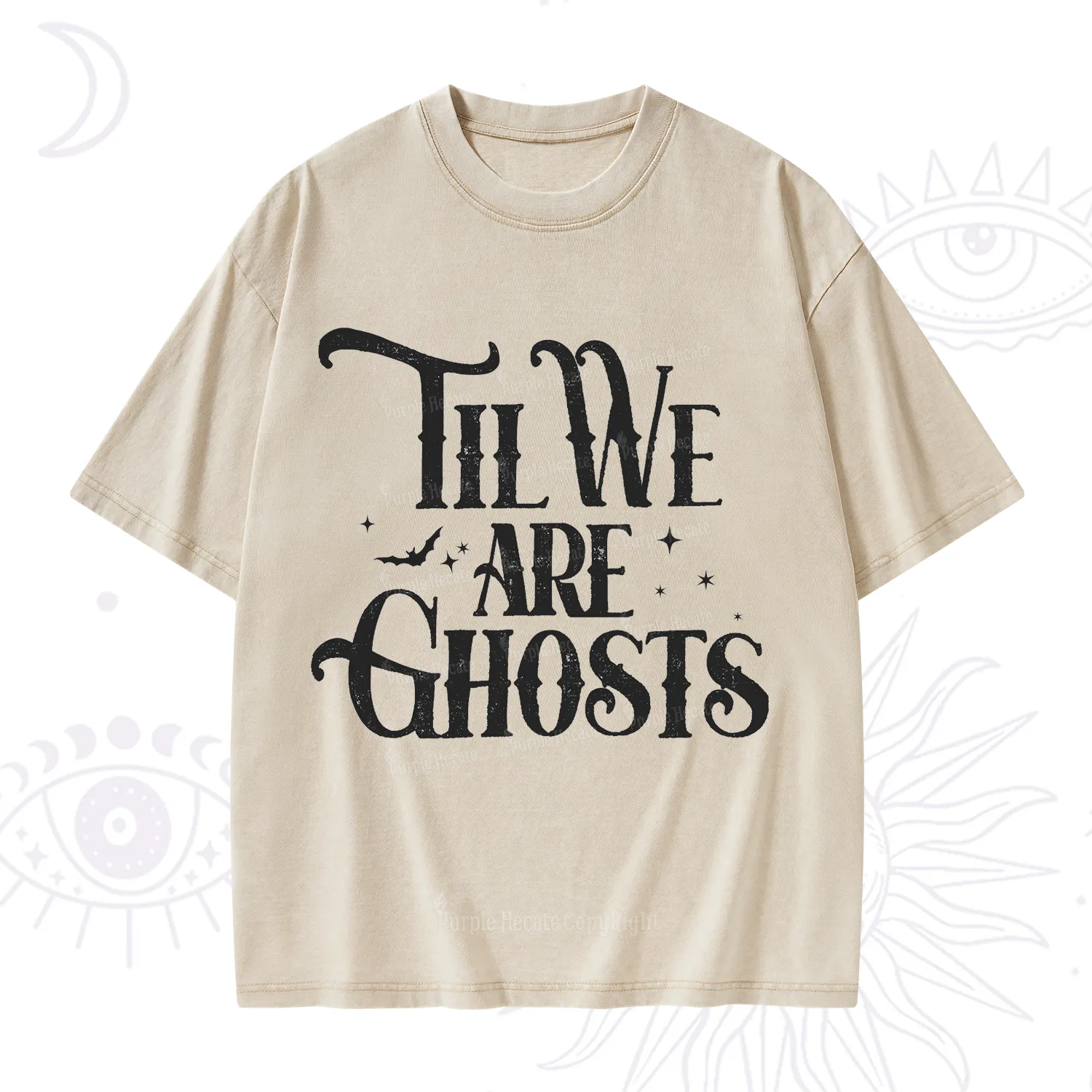 Purplehecate Til We Are Ghosts Washed T-Shirt