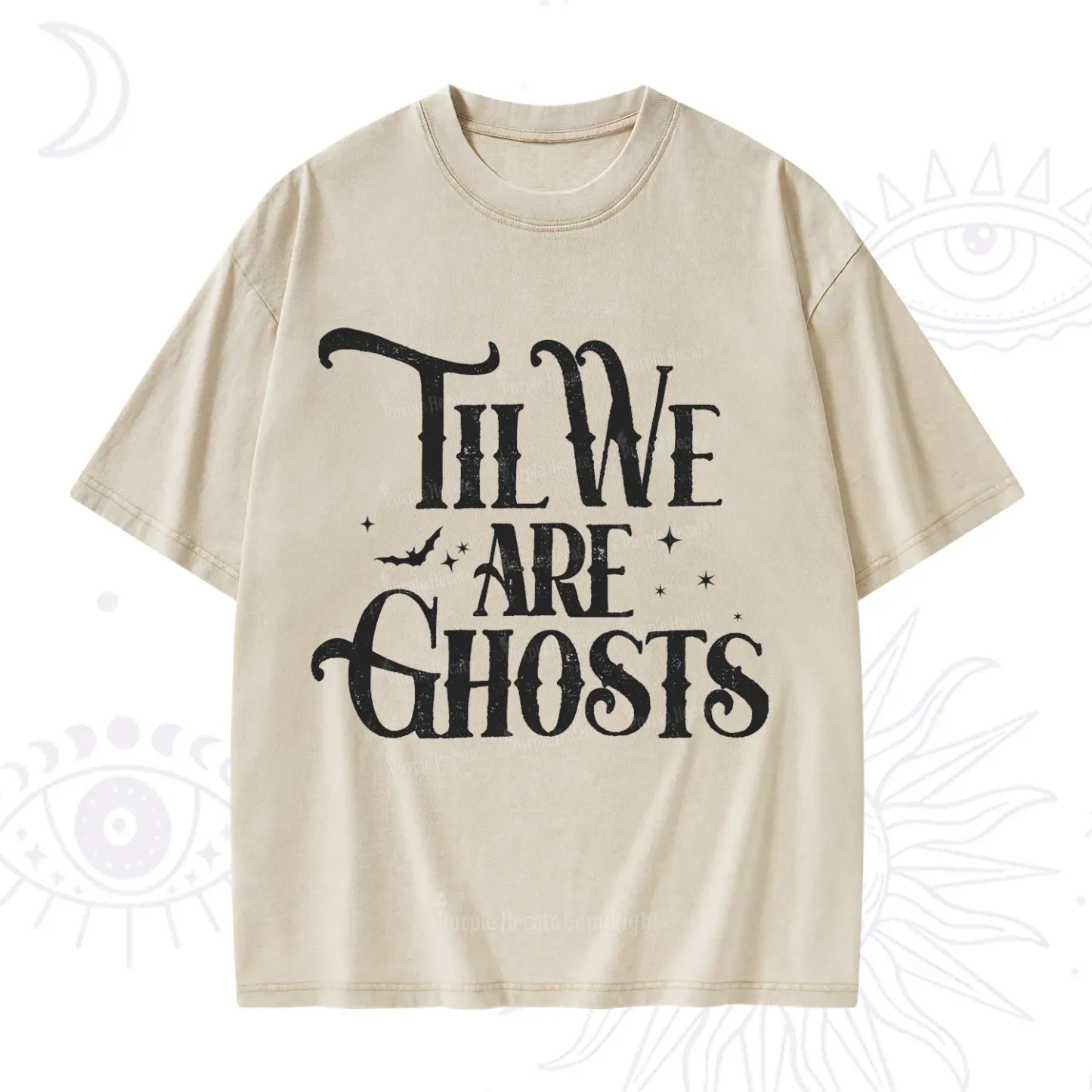 Purplehecate Til We Are Ghosts Washed T-Shirt