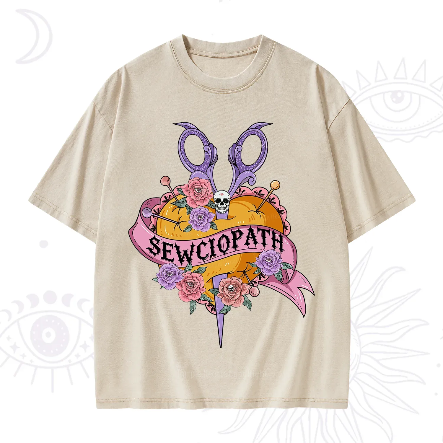 Purplehecate Sewciopath Washed T-Shirt