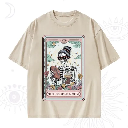 Purplehecate The Football Mom Tarot Washed T-Shirt