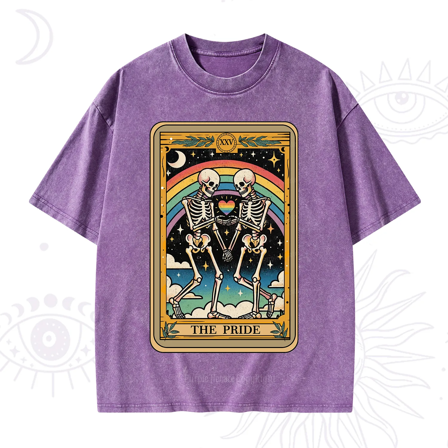 Purplehecate The Pride Tarot Washed T-Shirt