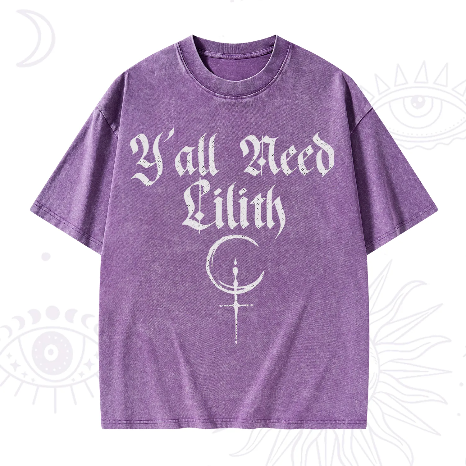 Purplehecate Y'all Need Lilith Washed T-Shirt