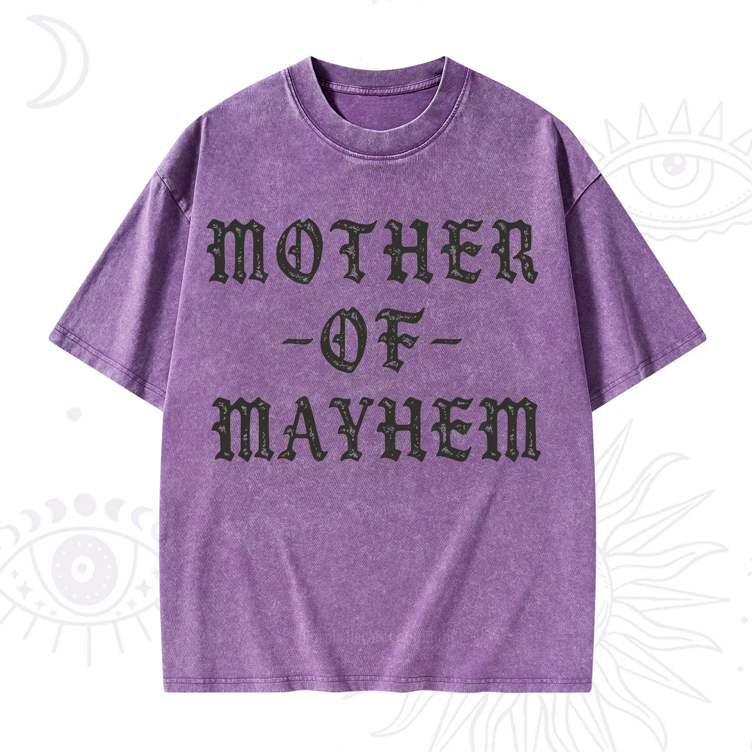 Purplehecate Mother of Mayhem Washed T-Shirt