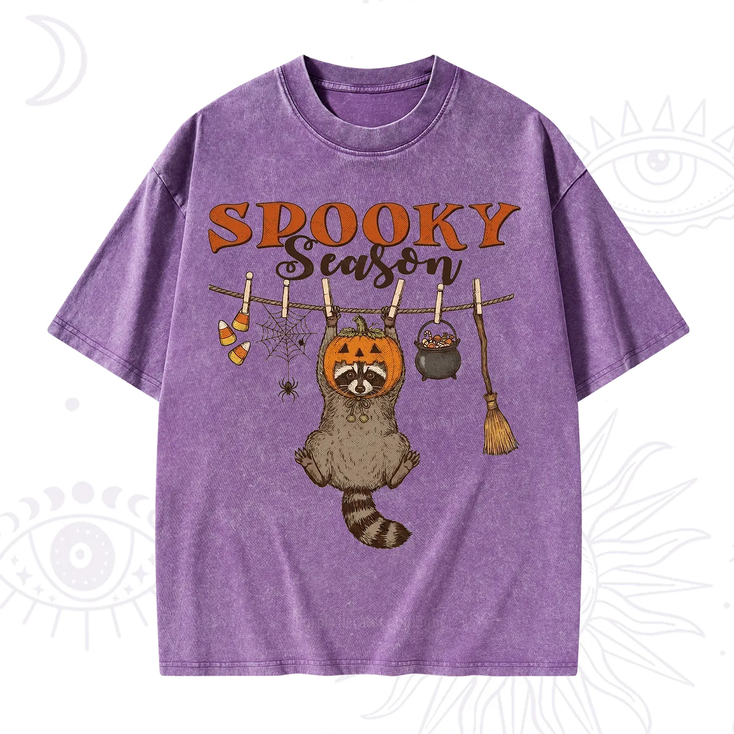 Purplehecate Spooky Season Washed T-Shirt