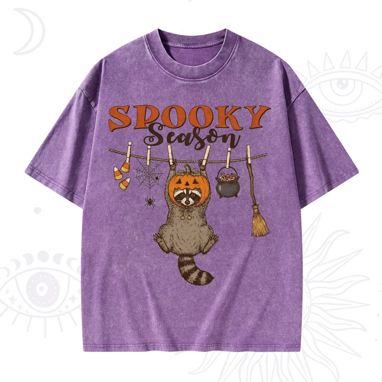 Purplehecate Spooky Season Washed T-Shirt