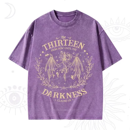 Purplehecate From Darkness Claim Us Washed T-Shirt