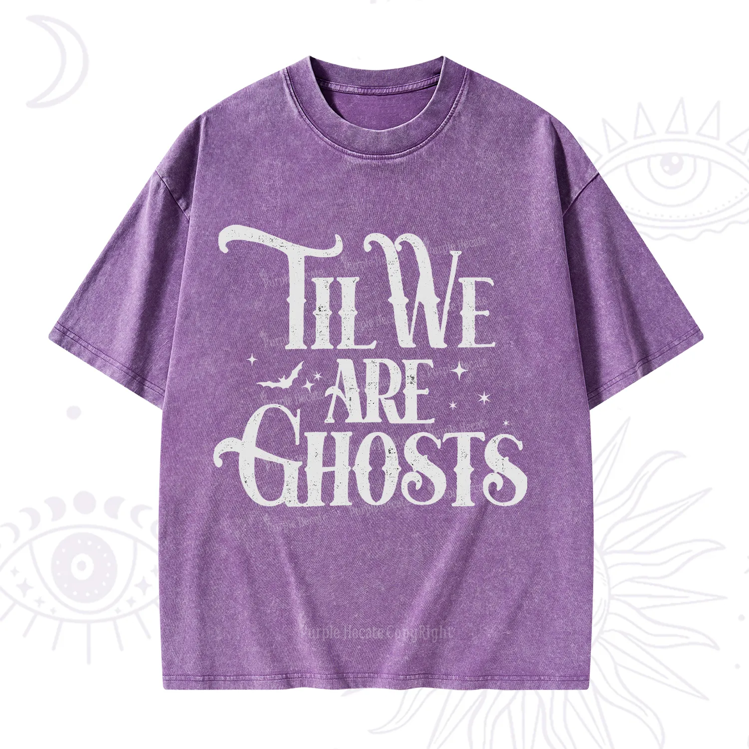 Purplehecate Til We Are Ghosts Washed T-Shirt