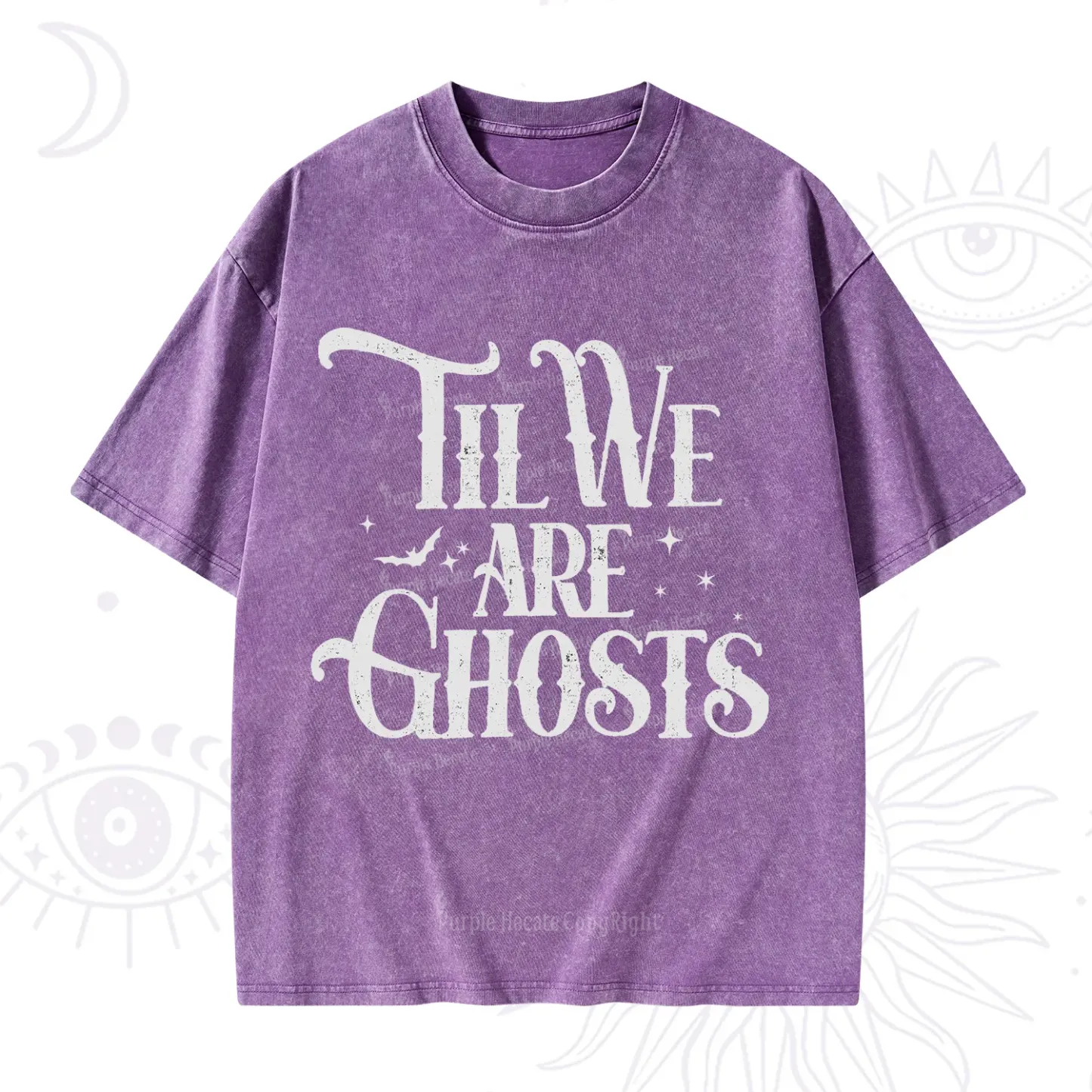 Purplehecate Til We Are Ghosts Washed T-Shirt