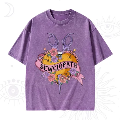 Purplehecate Sewciopath Washed T-Shirt