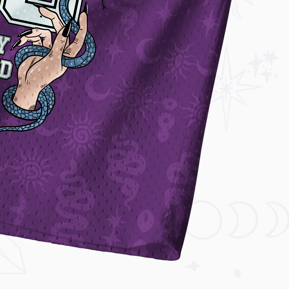 Purplehecate Stay Weird Mesh Jersey Tank Top