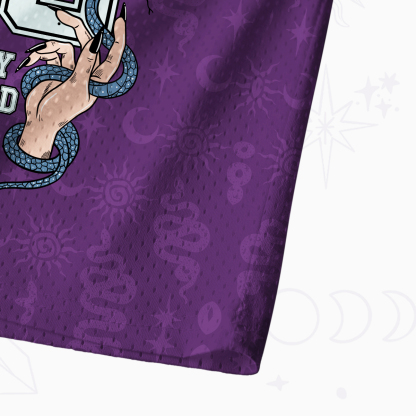 Purplehecate Stay Weird Mesh Jersey Tank Top