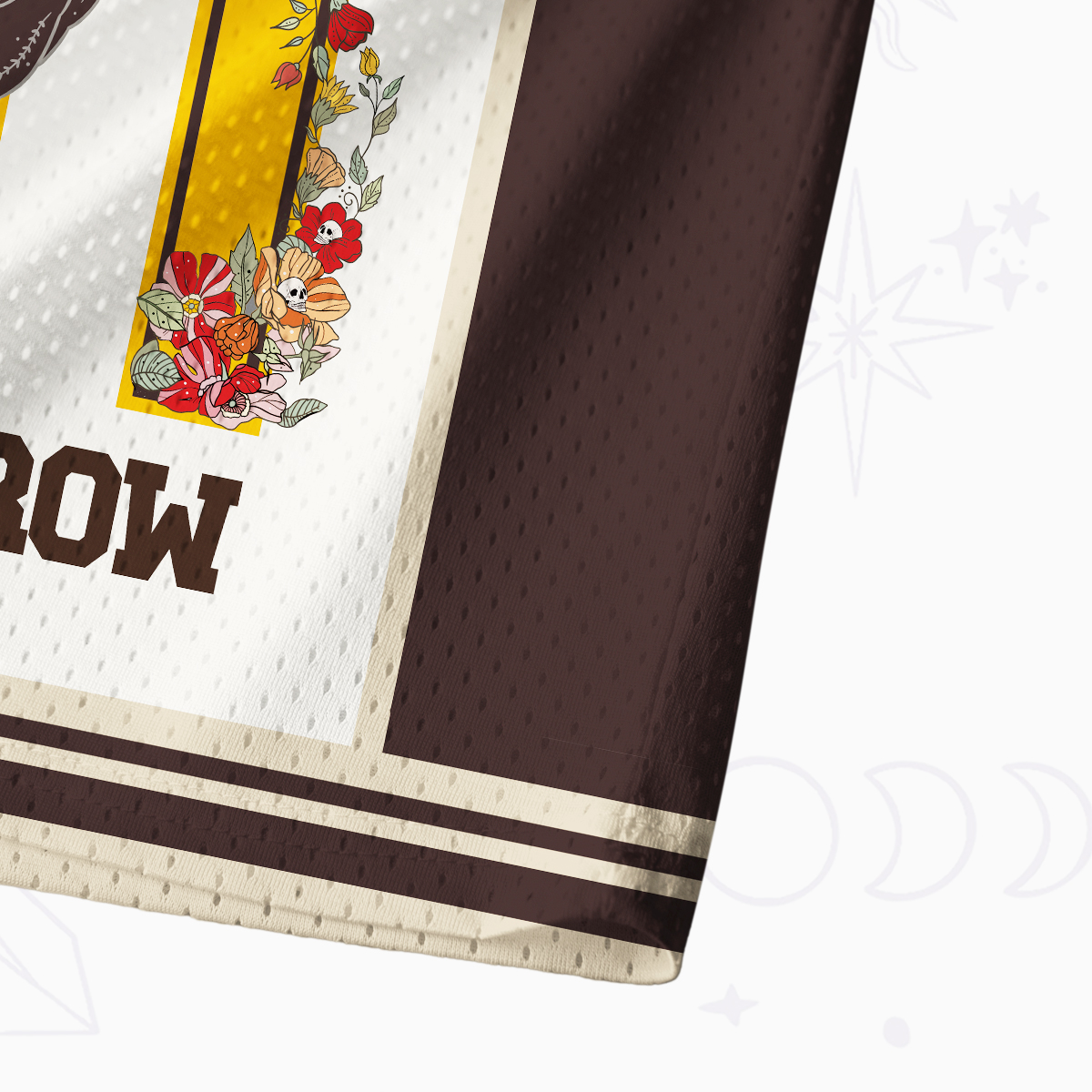 Purplehecate The Crow Mesh Jersey Tank Top