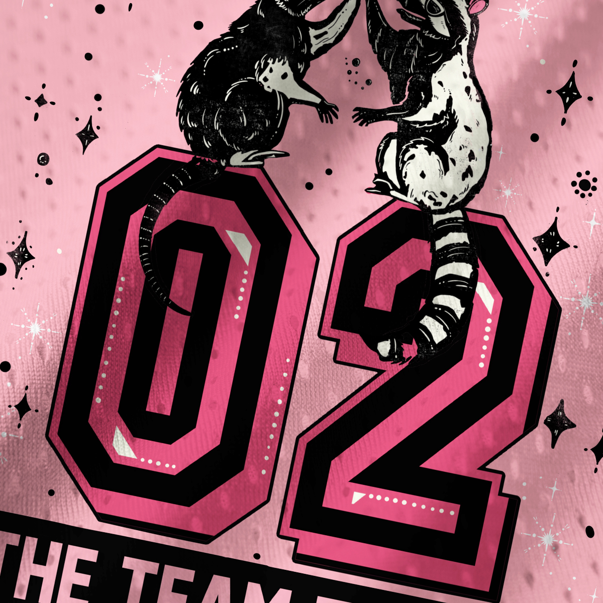 Purplehecate The Team Trash Mesh Jersey Tank Top