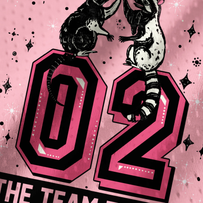 Purplehecate The Team Trash Mesh Jersey Tank Top