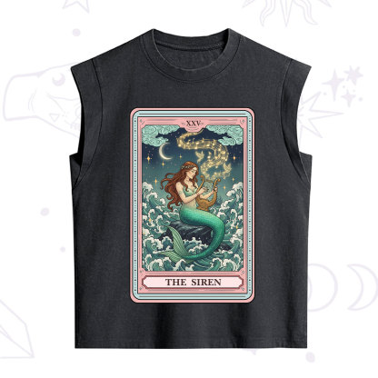 Purplehecate The Siren Tarot Vintage Washed Tank