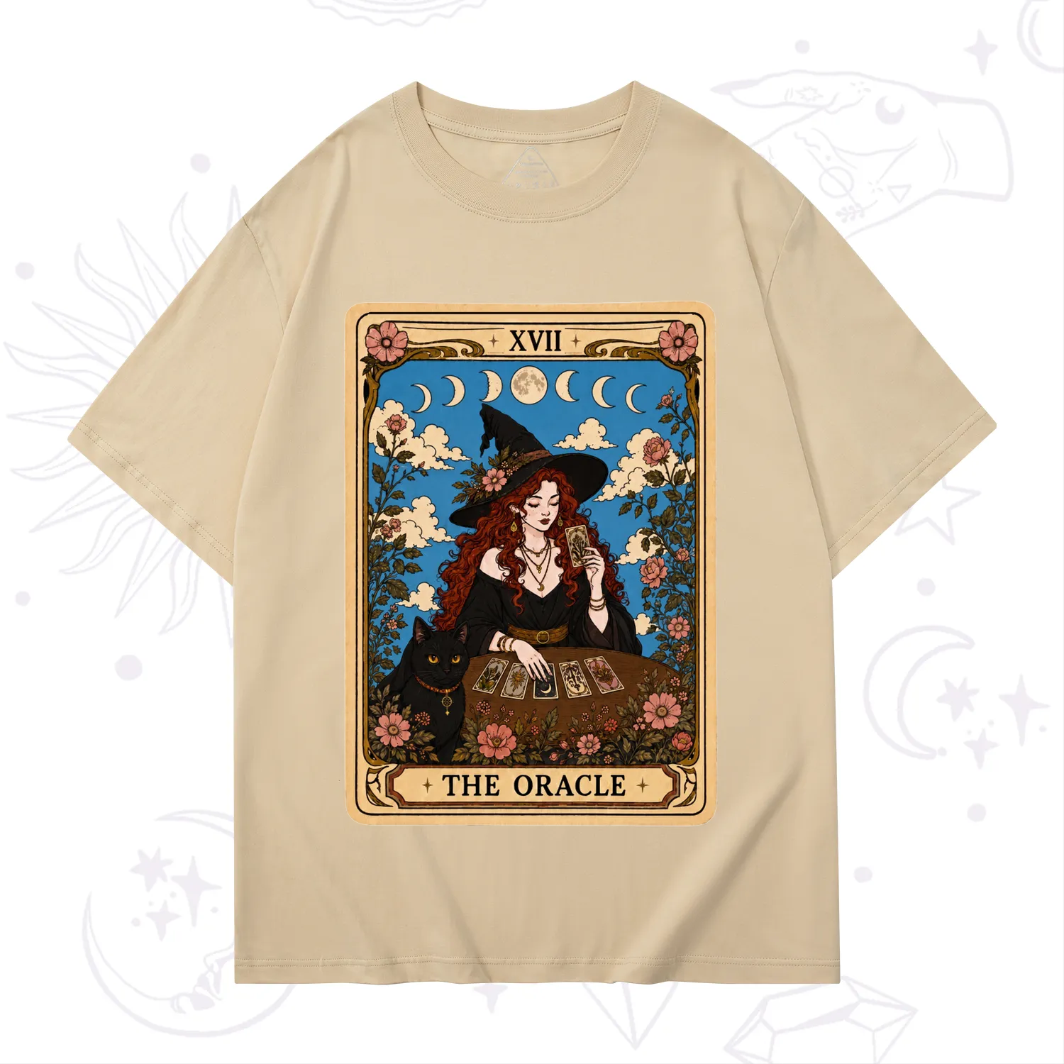 Purplehecate The Oracle Witch Tarot T-Shirt