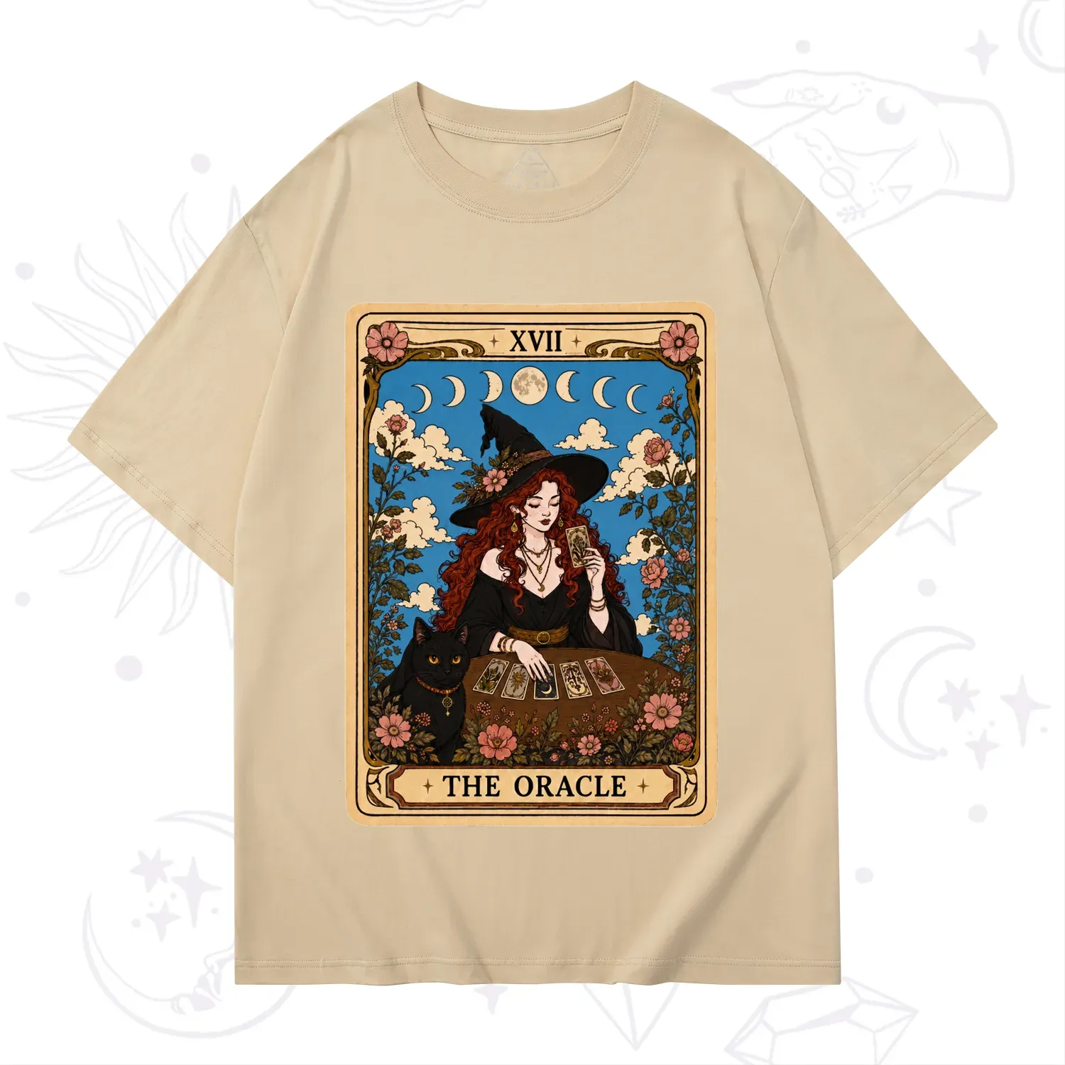 Purplehecate The Oracle Witch Tarot T-Shirt
