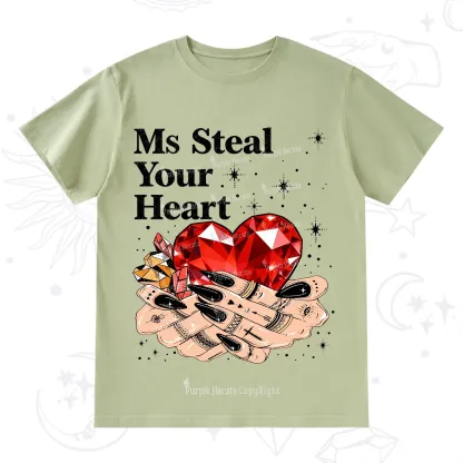 Purplehecate Ms Steal Your Heart Valentine T-Shirt