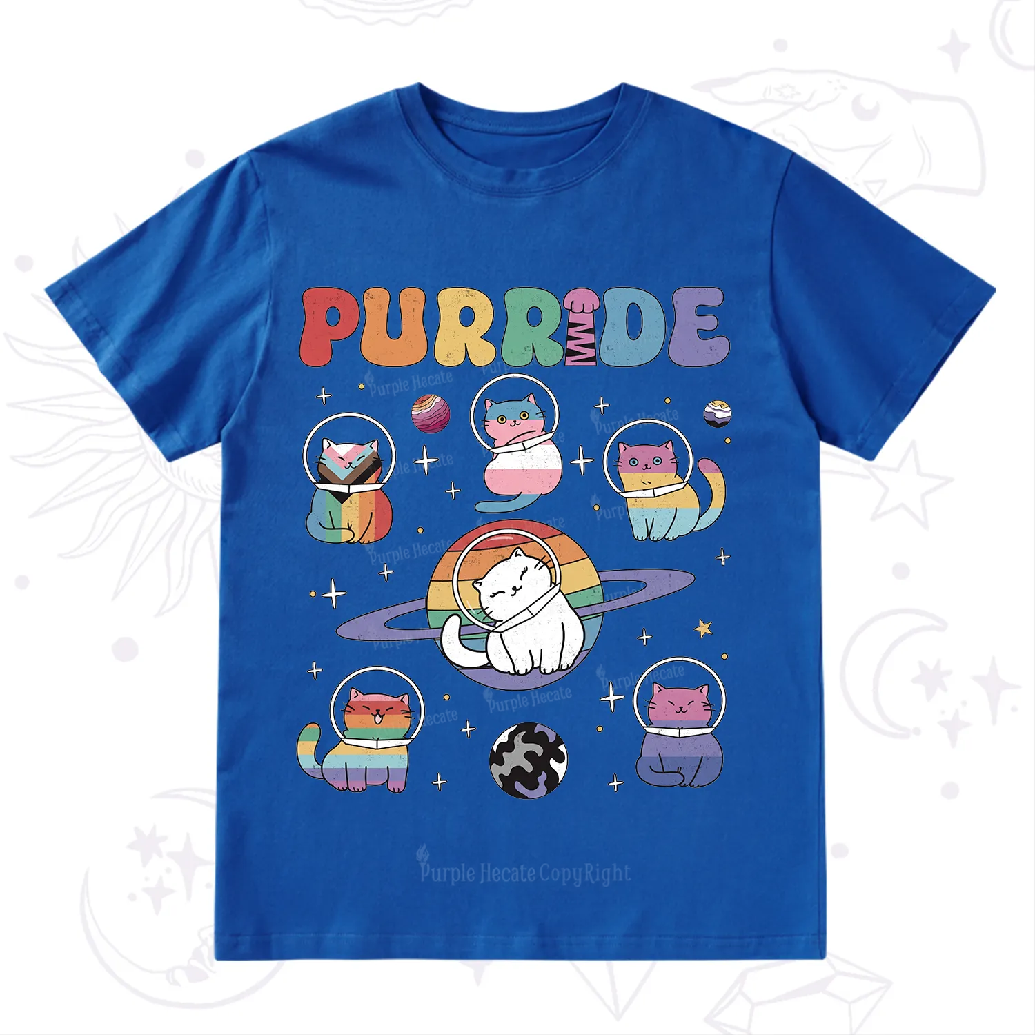 Purplehecate Purride Cat T-Shirt