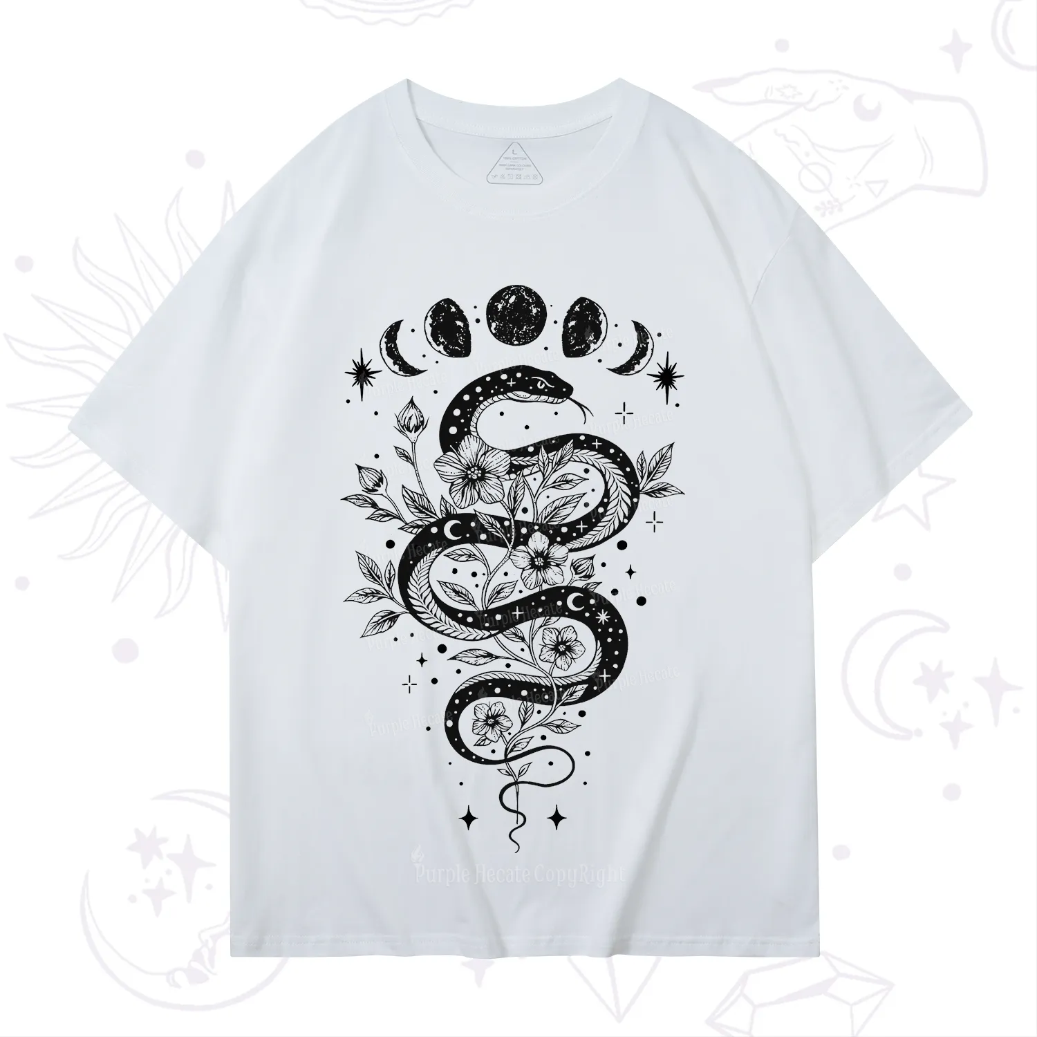 Purplehecate Serpent Spell T-Shirt