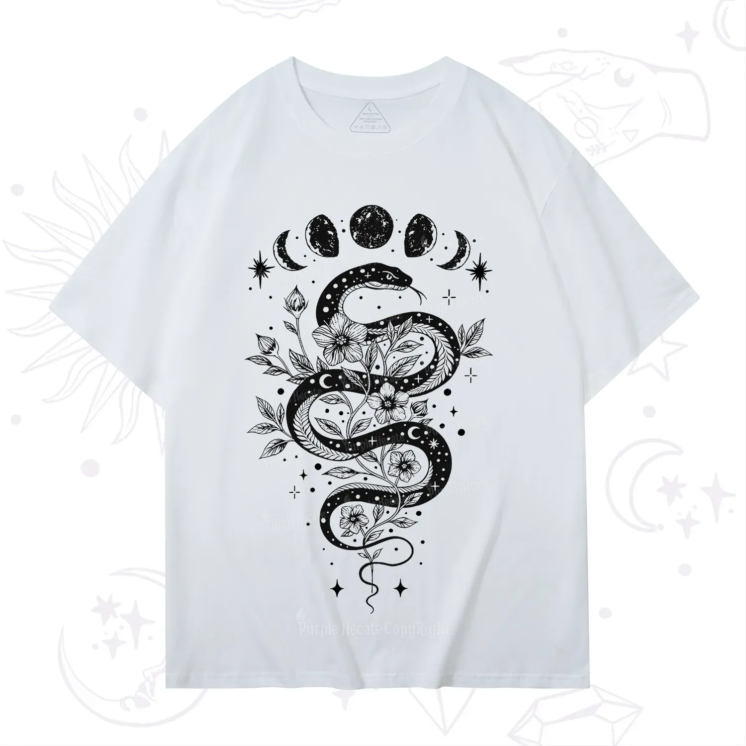 Purplehecate Serpent Spell T-Shirt