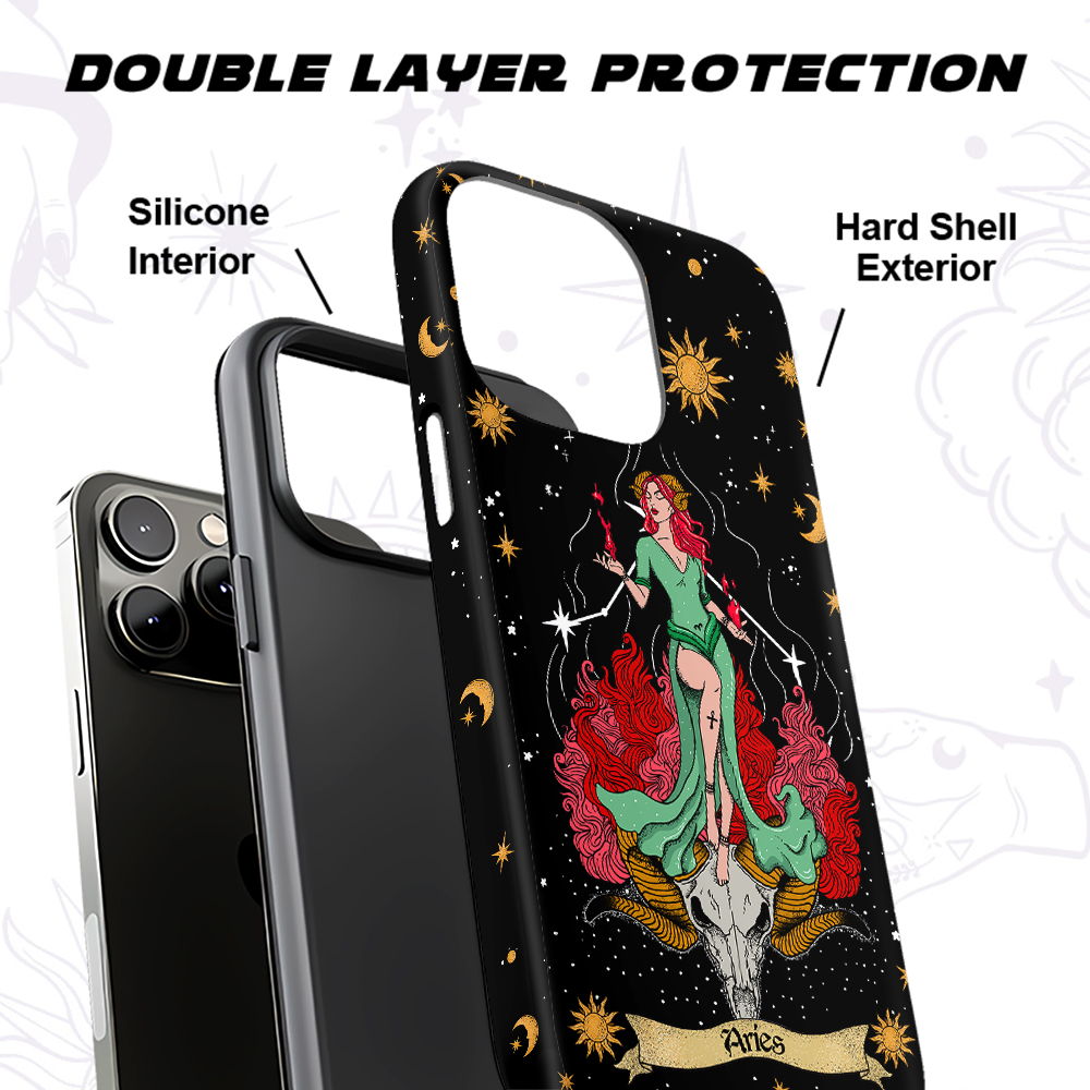 Purplehecate Aries Zodiac Phone Case