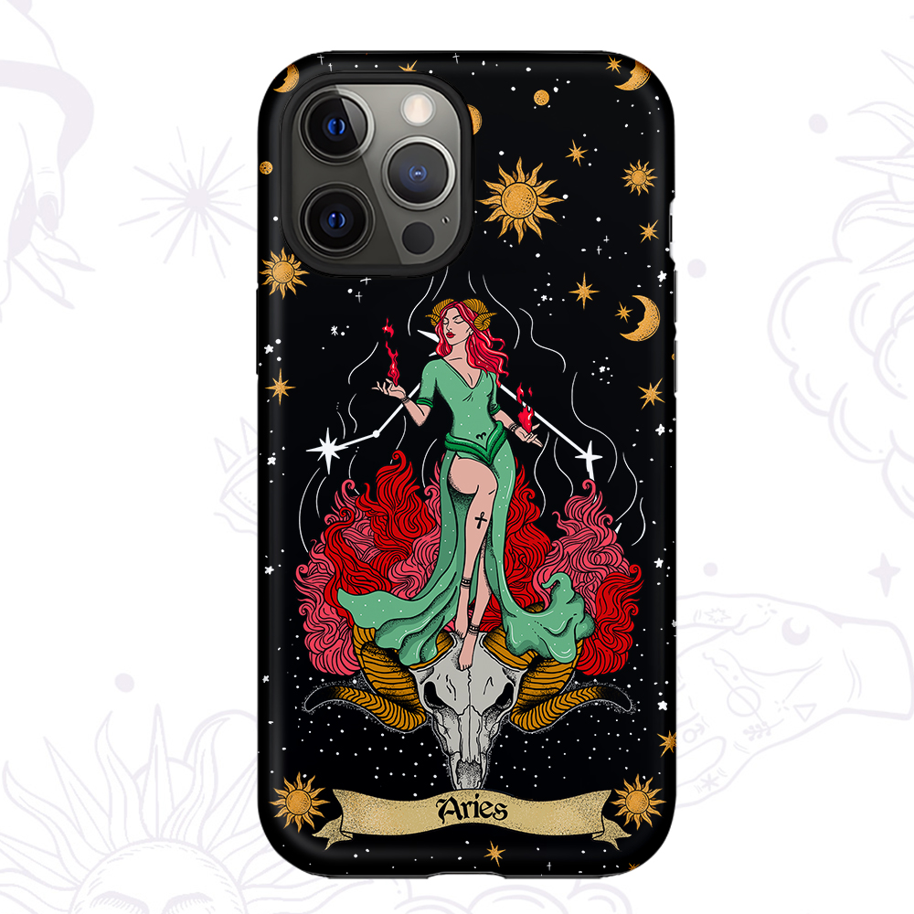Purplehecate Aries Zodiac Phone Case