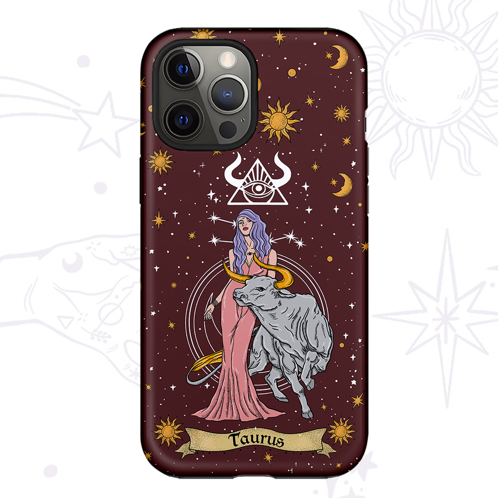 Purplehecate Taurus Zodiac Phone Case