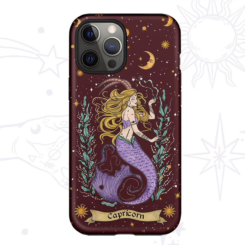 Purplehecate Capricorn Zodiac Phone Case