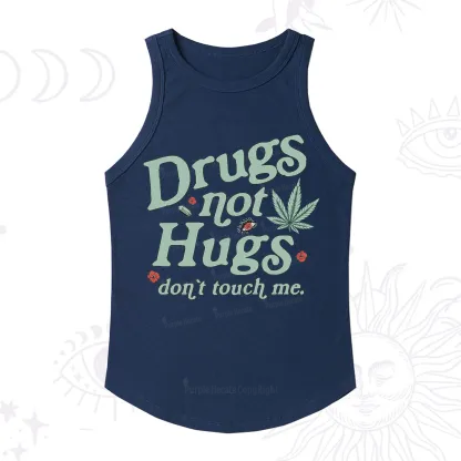 Purplehecate Sarcastic Weed Racerback Tank Top