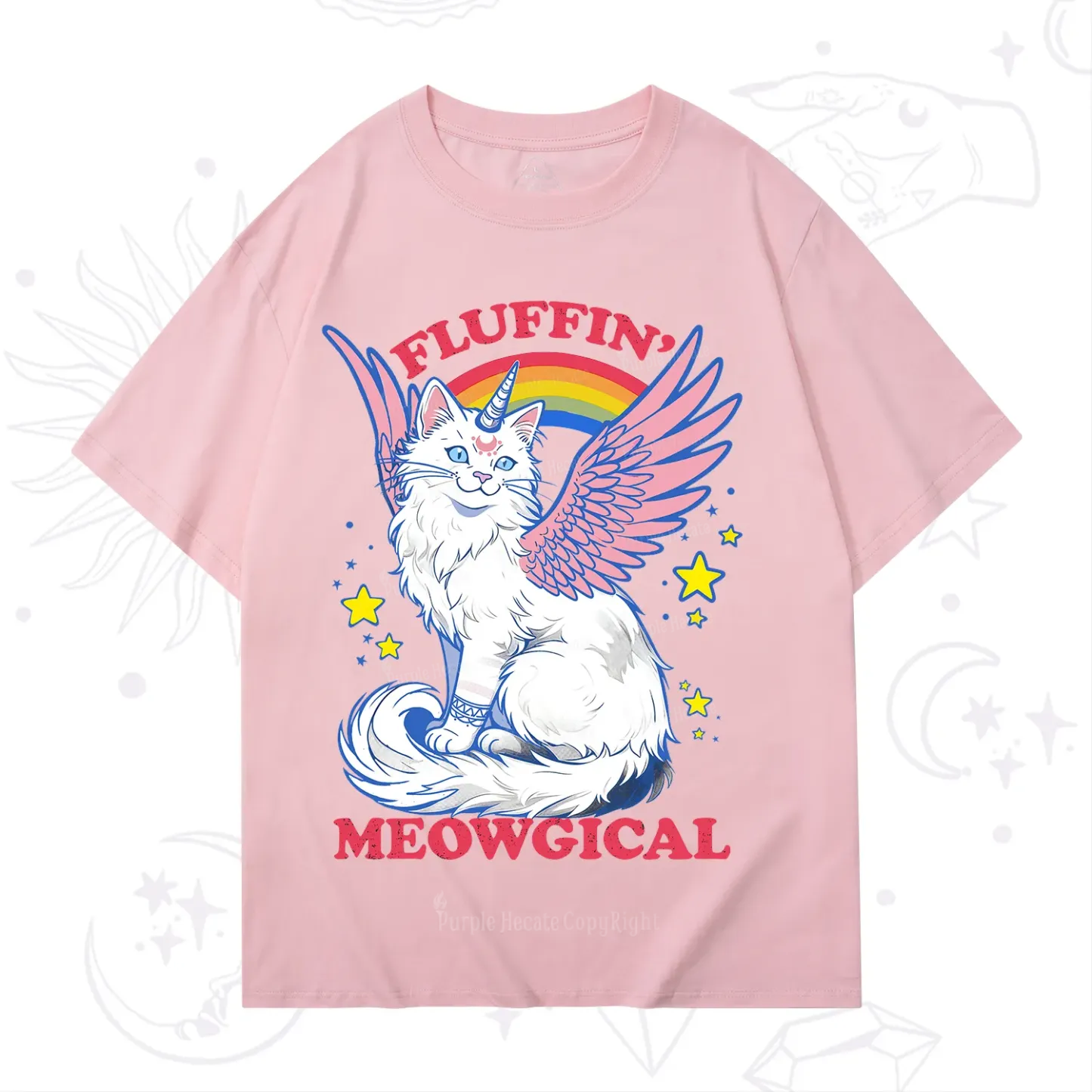 Purplehecate Fluffin Meowgical T-Shirt