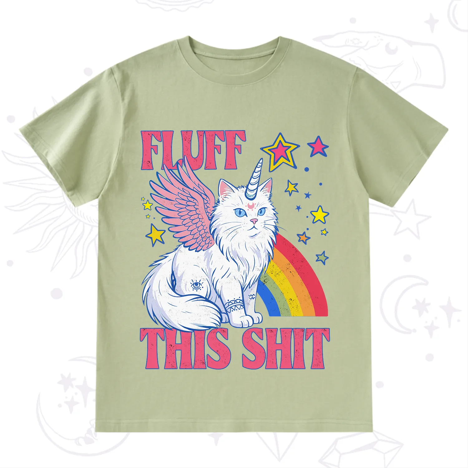Purplehecate Fluff This Sh*t Cat T-Shirt