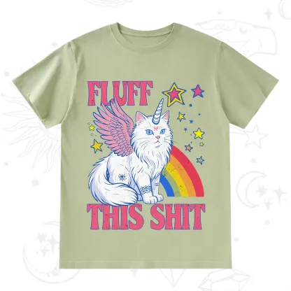 Purplehecate Fluff This Sh*t Cat T-Shirt