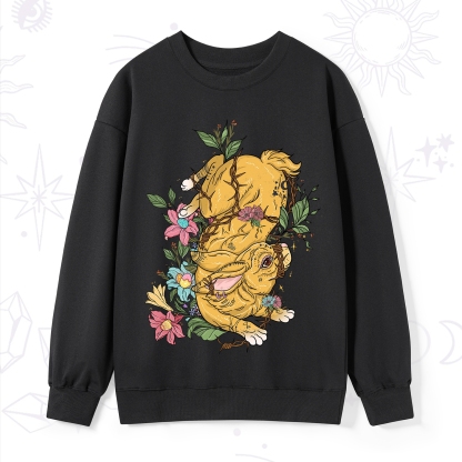 Purplehecate Thorn Bunny Easter Sweatshirt