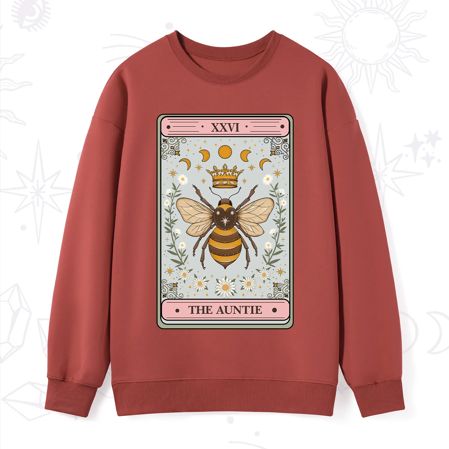Purplehecate The Auntie Tarot Sweatshirt