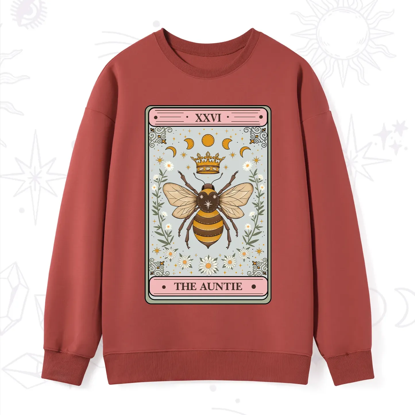 Purplehecate The Auntie Tarot Sweatshirt