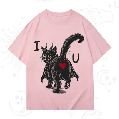 Purplehecate Bad Bad Evil Cat T-Shirt